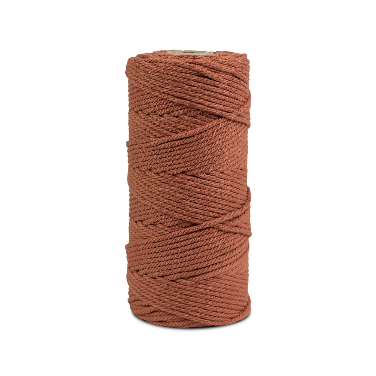 Macrame cord 3 mm Premium 100% Cotton , 100m Terracotta