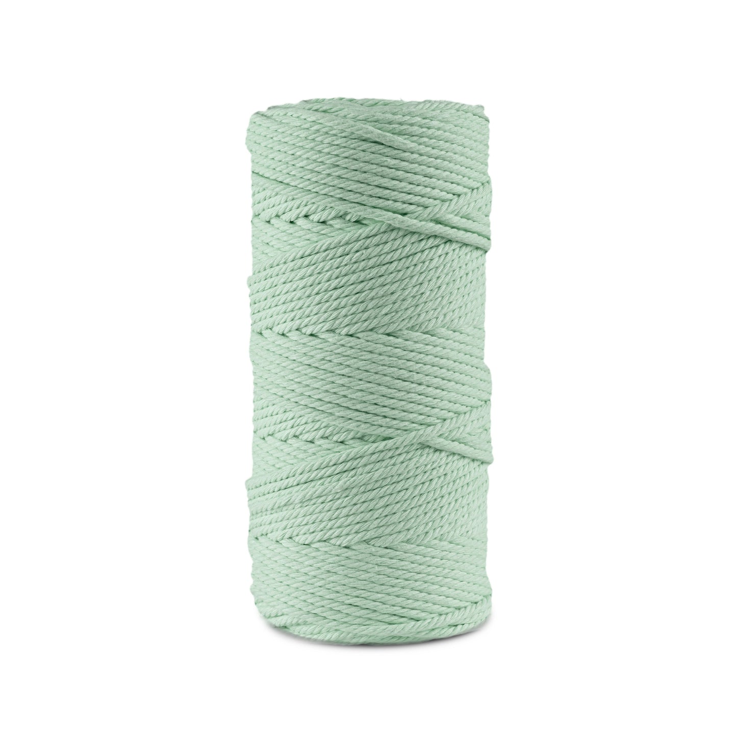 Macrame cord 3 mm Premium 100% Cotton , 100m Menthol