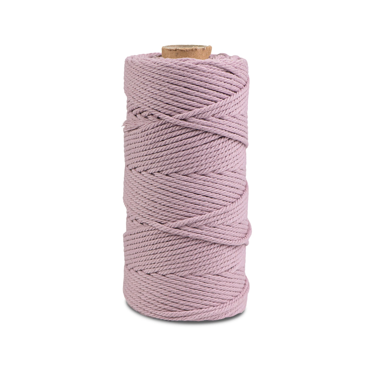Macrame cord 3 mm Premium 100% Cotton , 100m Old Rose