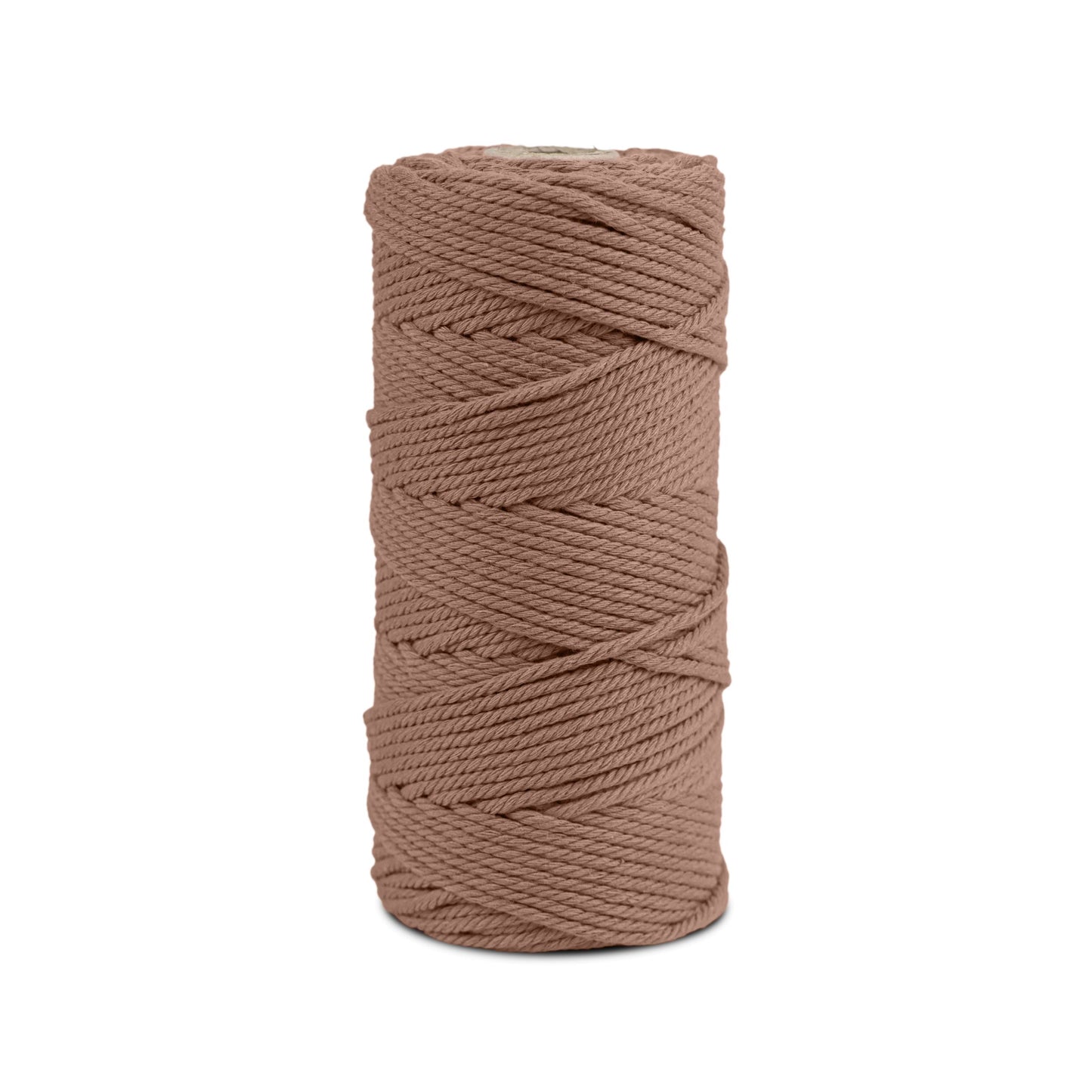 Macrame cord  3 mm Premium 100% Cotton , 100m Mocha Mousse