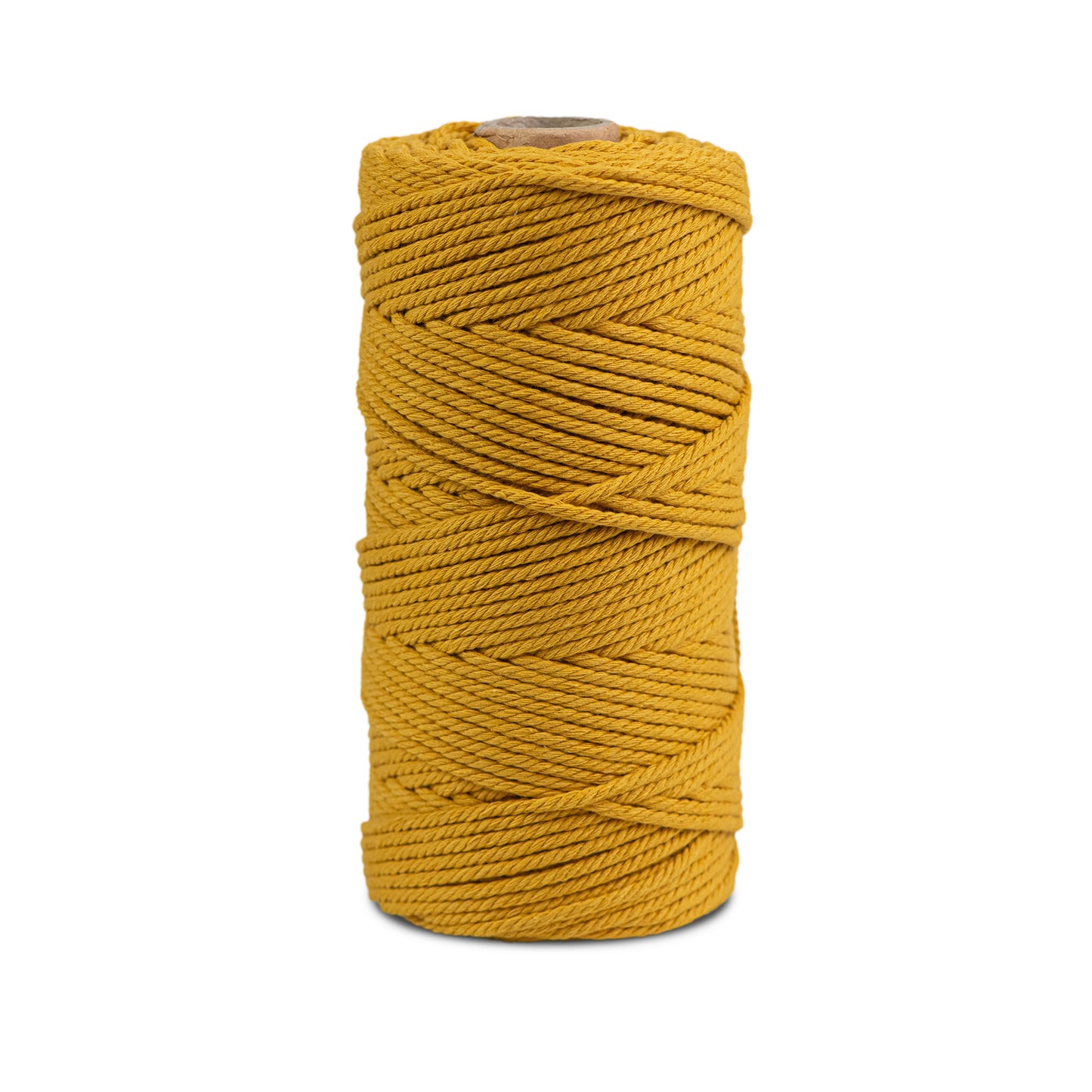Macrame cord 3 mm Premium 100% Cotton , 100m Ocher