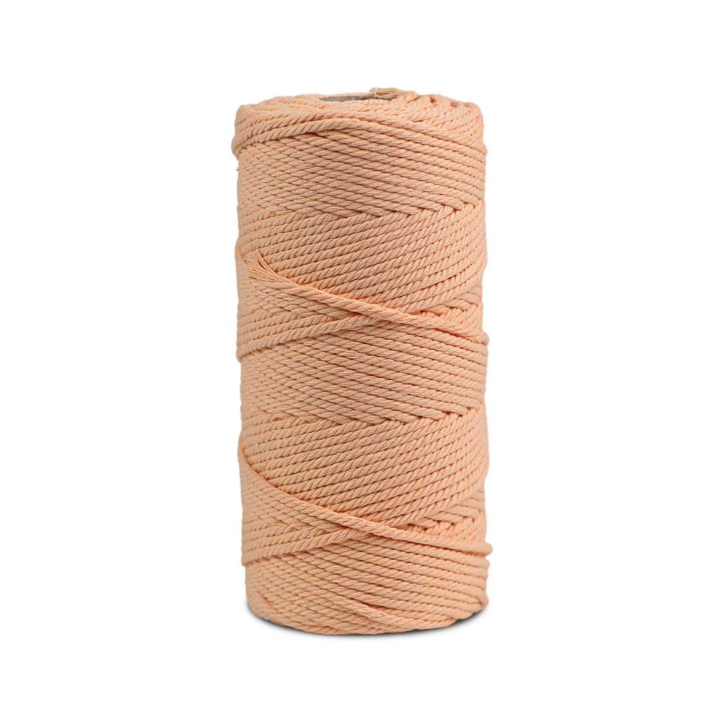 Macrame cord 3 mm Premium 100% Cotton , 100m  Peach Fuzz